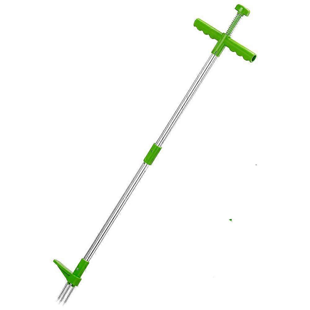 Weed Puller, Hand Tool for Weeding, Long Handle with 3 Claws, Manual Weed Puller for Dandelion, Weed Root Pulling Tool,2024 Ping