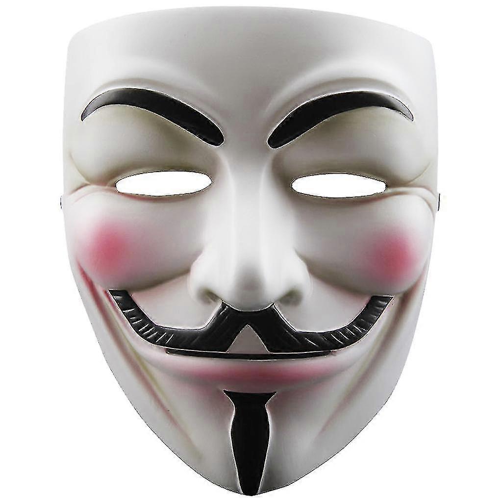 V For Vendetta Anonymous Resin Cosplay Mask Party Costume Prop Toys