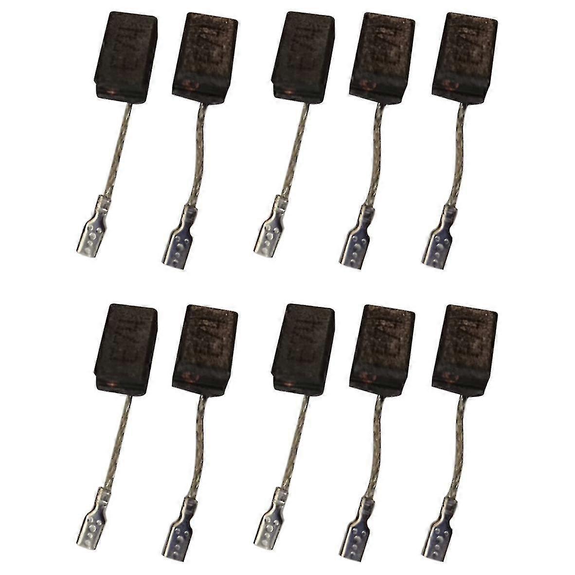 10 Pcs Carbon Brushes Compatible With E74/gws7-100/gws7-100 Gws7-125 Gws7-100t Gop250ce