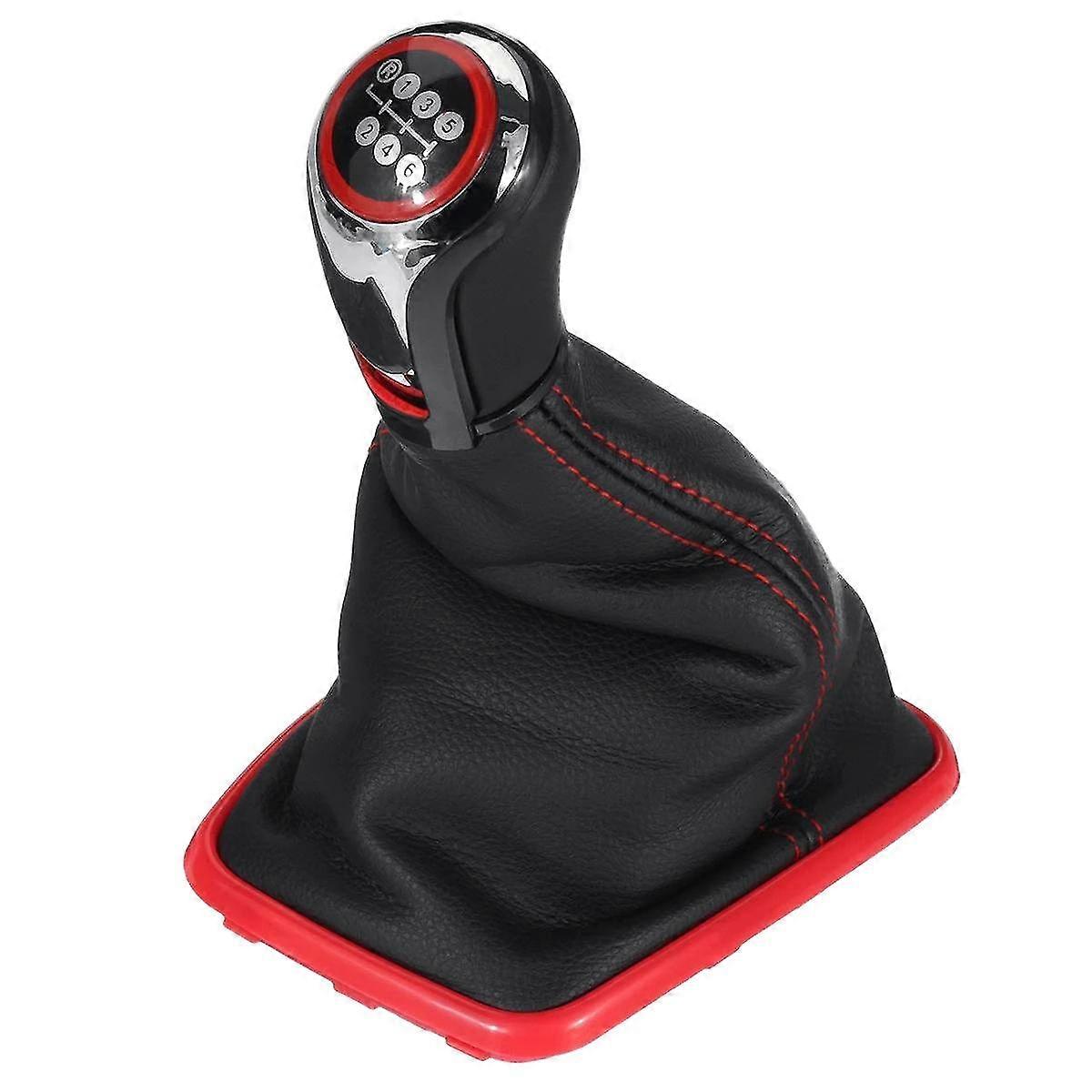 Dustproof 6 Speed Car Gear Shift Knob Gaitor Lever Shifter Boot for Mk4 Golf R32 1999-2005