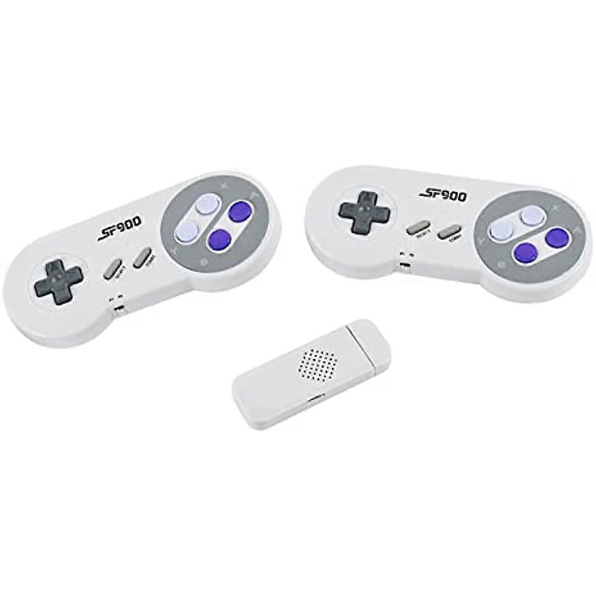 4k Game Console SF900 HD TV Video Game Console with 2 Game Controllers Handle 24G Wireless Receiver Children Gift Boy Gift