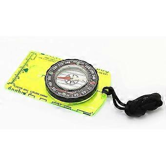 Orienteering Green Acrylic Compass For Navigation And Hiking
