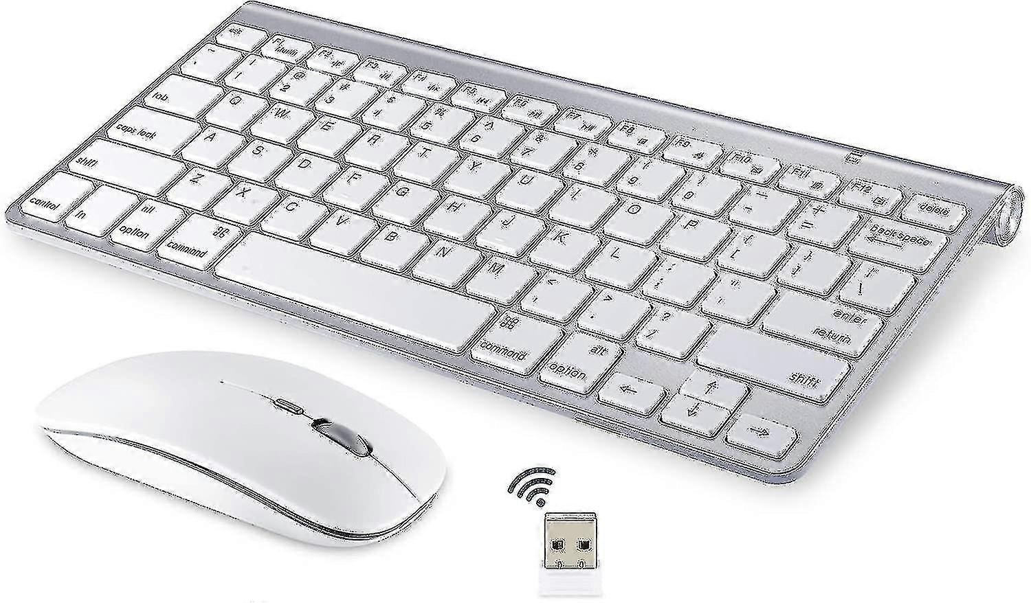 Wireless Keyboard And Mouse For Apple Imac Windows Or Android (2.4g Wireless)