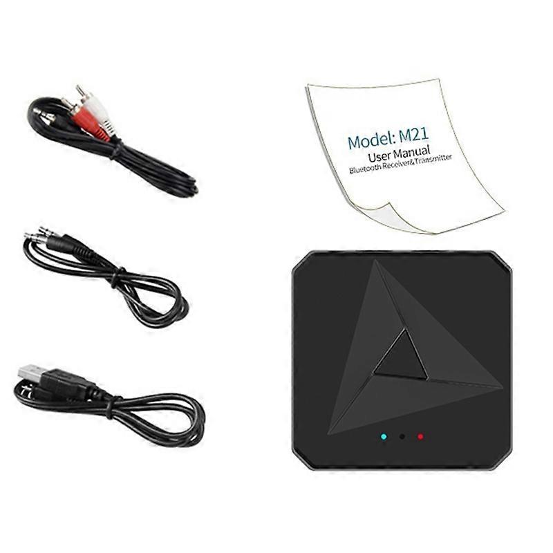 Bluetooth-compatible 5.0 Transmitter Receiver Wireless Music Adapter With NFC