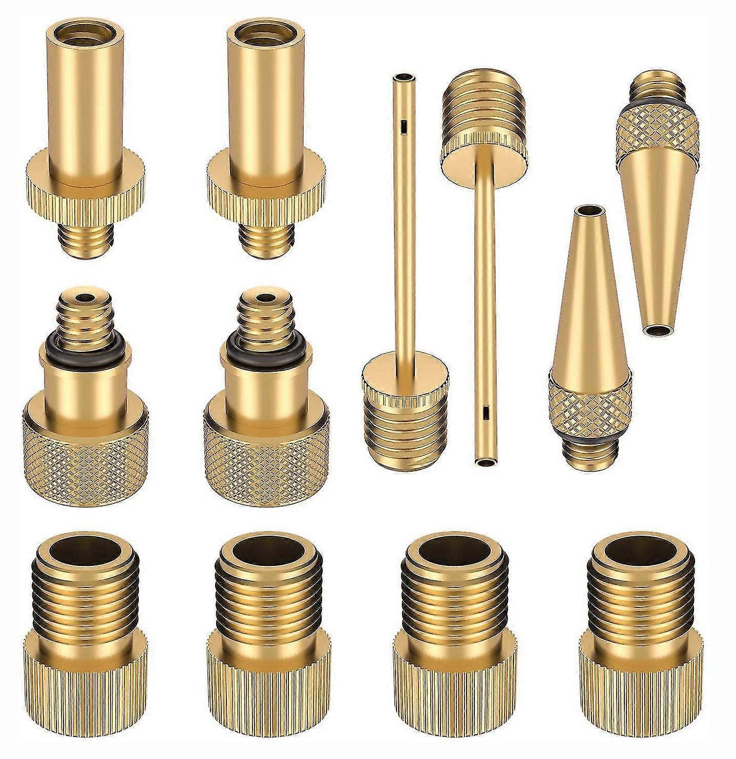 Bicycle Pump Adapter Valve Adapter Set No Air Leakage For Bicycle Pump