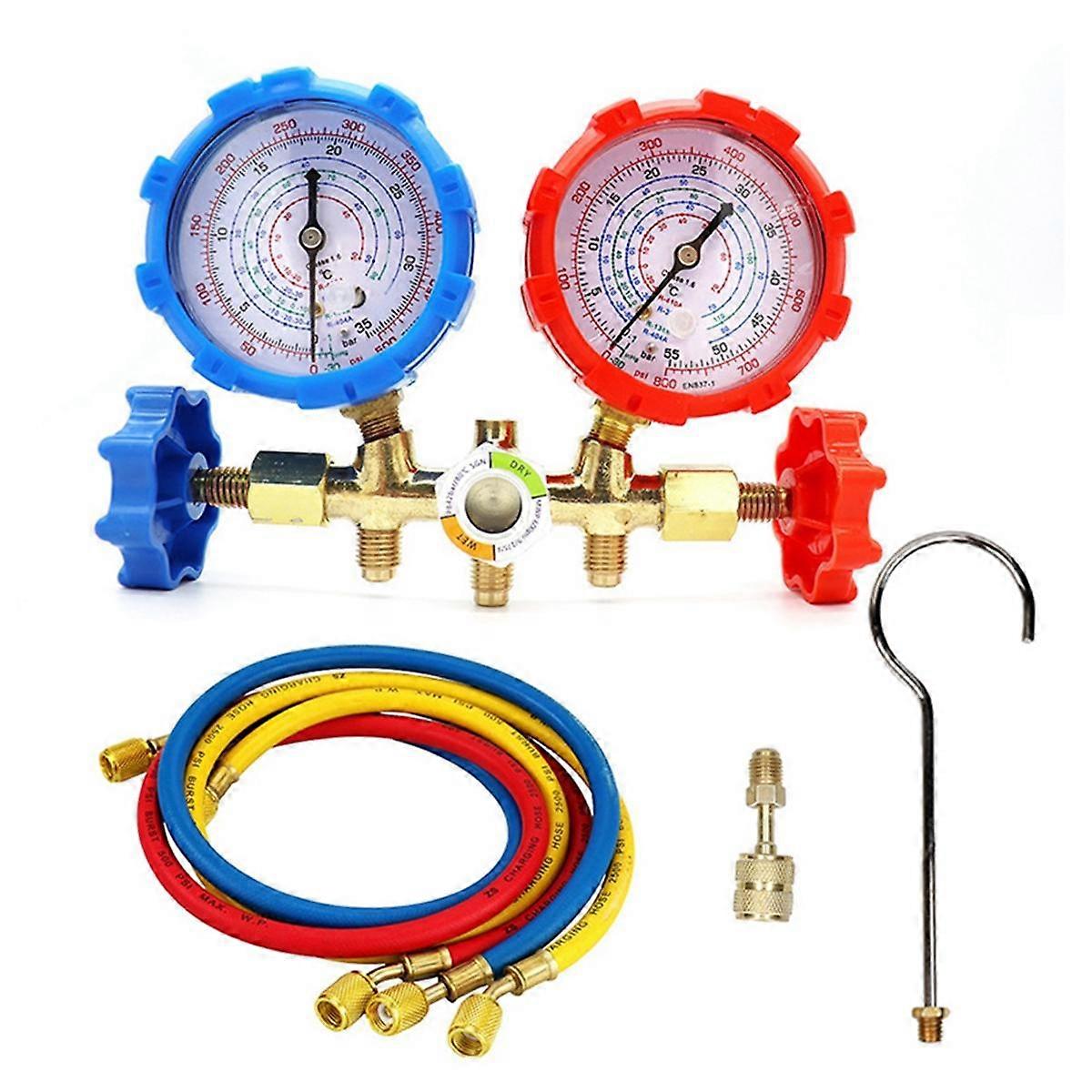 Air Conditioning Tool Freon for R134A R12 R22 Air Conditioning Pressure Gauge Refrigerant Pressure