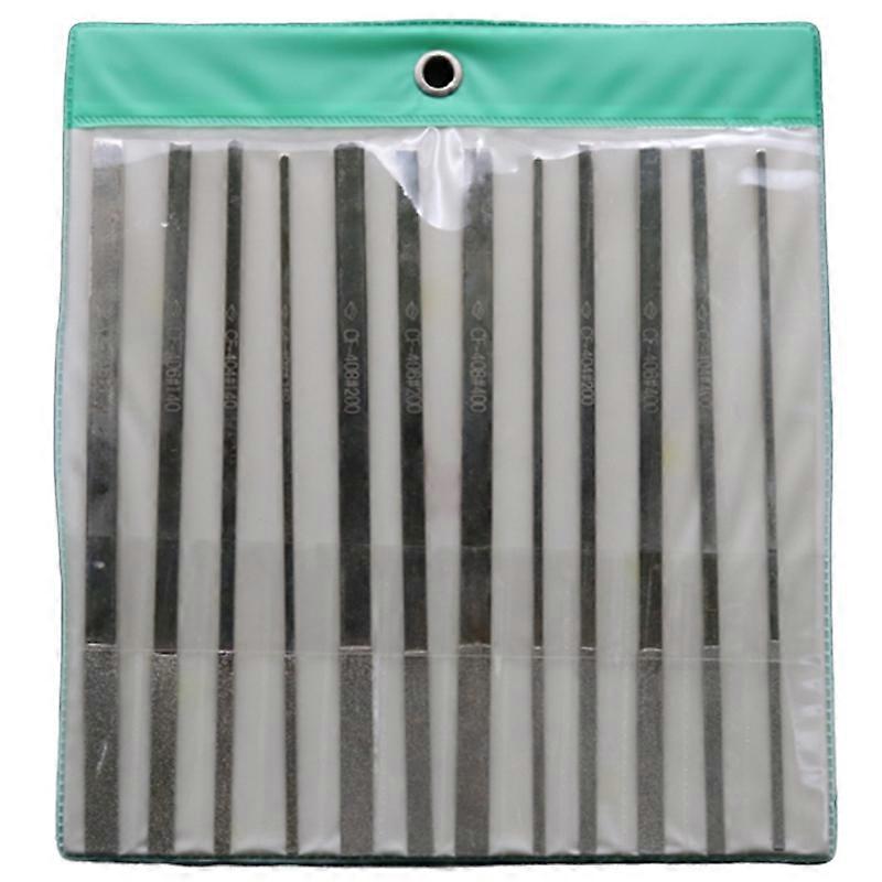 Needle File for 12 Pieces of 180mm Taper Diamond File -400 Die Sinker