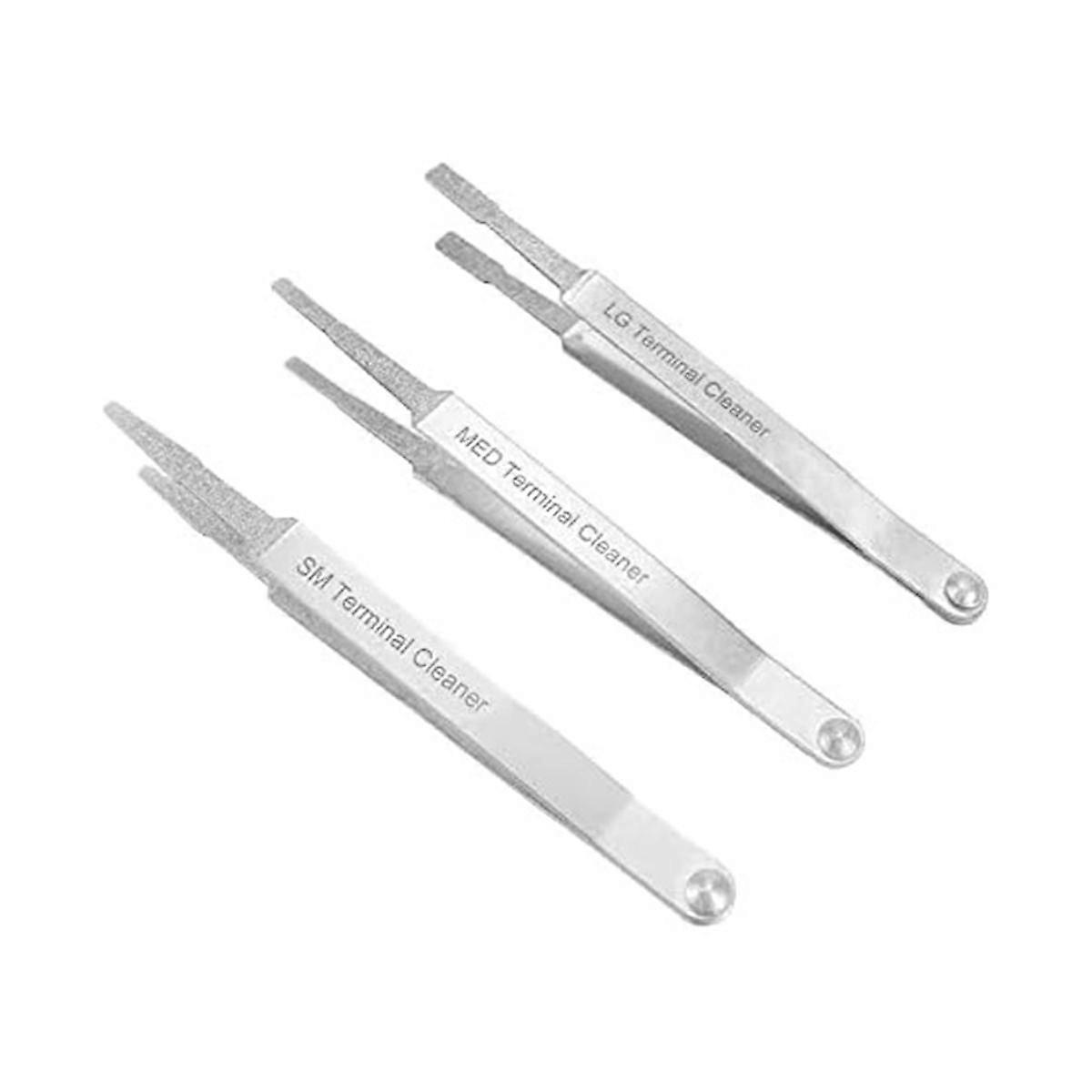 Terminal Cleaning Tool, Car Battery Terminal Cleaner Kit for Small Electrical Spade Pin Connectors