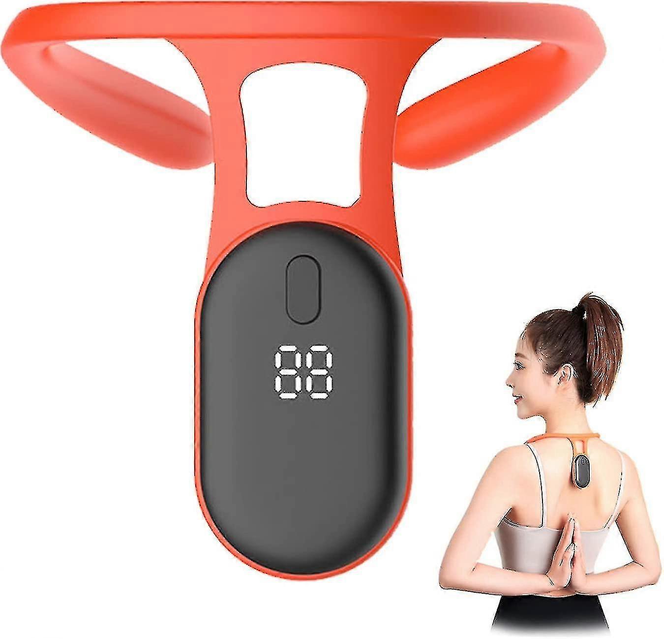 Hunchback intelligent induction vibration reminder posture corrector LCD posture correction sitting posture corrector