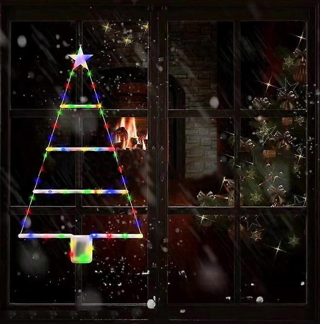 Christmas Lights, LED Ladder Lights, 8 Light Modes Christmas Decoration Lights