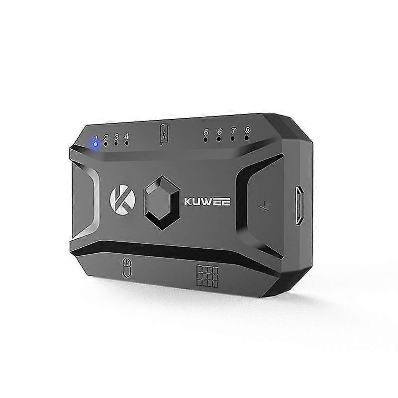 Bluetooth Hub Usb 5.0 Converter Wired Keyboard And Mouse To Wireless Usb Hub Adapter Support 8 Devices For Tablet,laptop,mobile