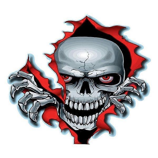 Skull Car Sticker