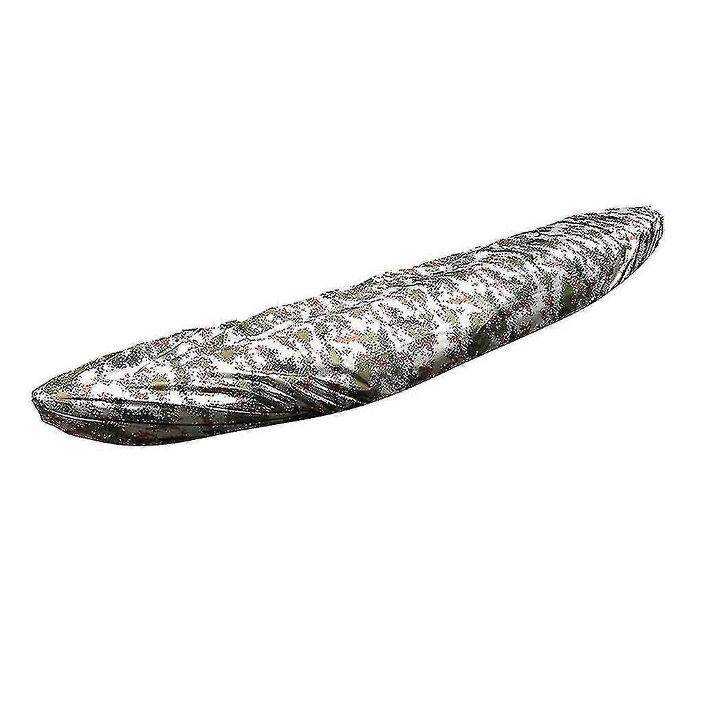 2.1m-6.5m Kayak Canoe Storage Dust Cover - Waterproof Uv Sunblock Shield Protector For 8 Sizes Range Fishing Boat / Kayak / Canoe - Ocean Camo, 300cm