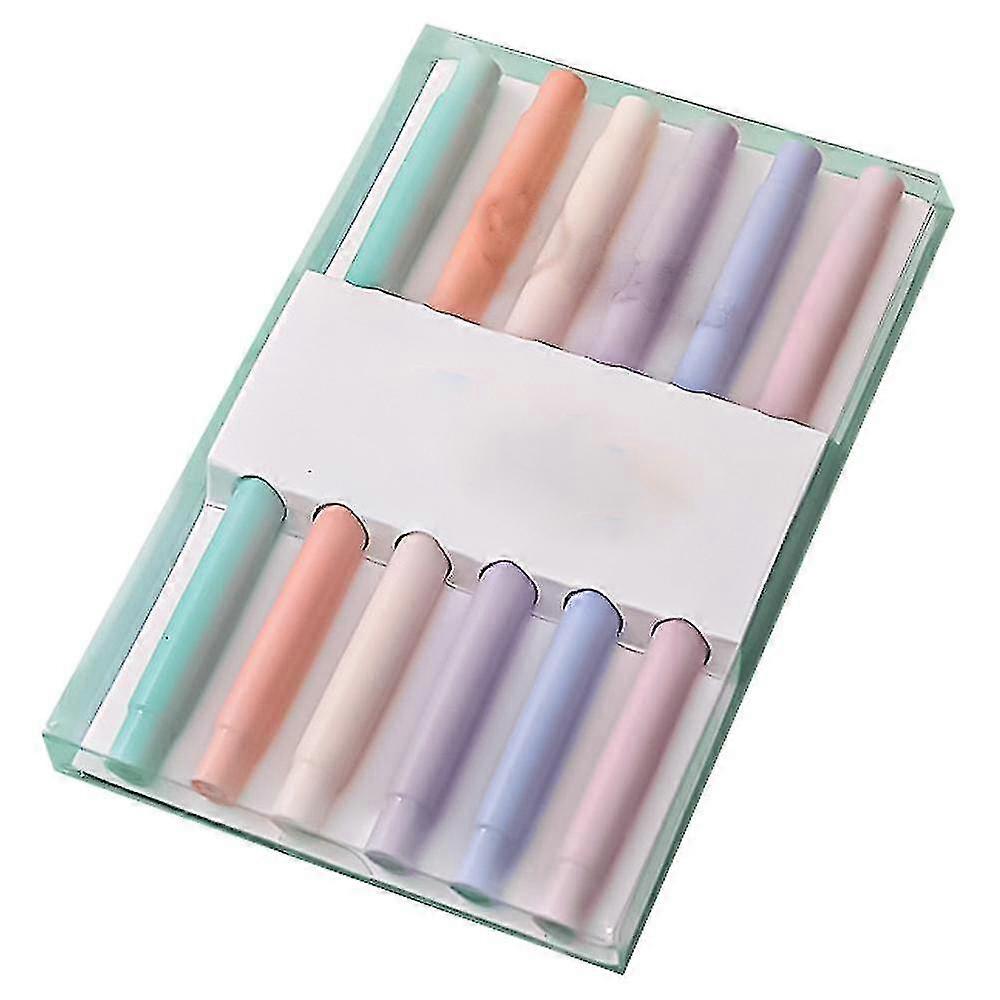 Cute Highlighters Mild Assorted Colors With Soft Chisel Tip, Dry Fast Easy To Hold