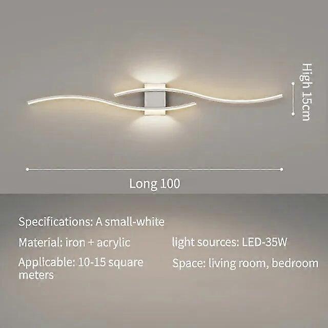 Konst heminredning vägglampa led för säng vardagsrum sovrum trappa 2023 modern inredningslinje väggbelysningsarmatur nattlampor