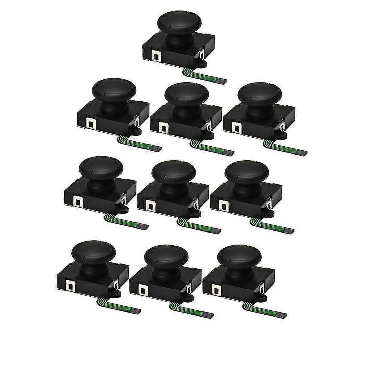 10pcs Joystick For Switch Lite 3d Analog Joystick Thumb Sticks For Nintend Ns Switch Joystick Controller