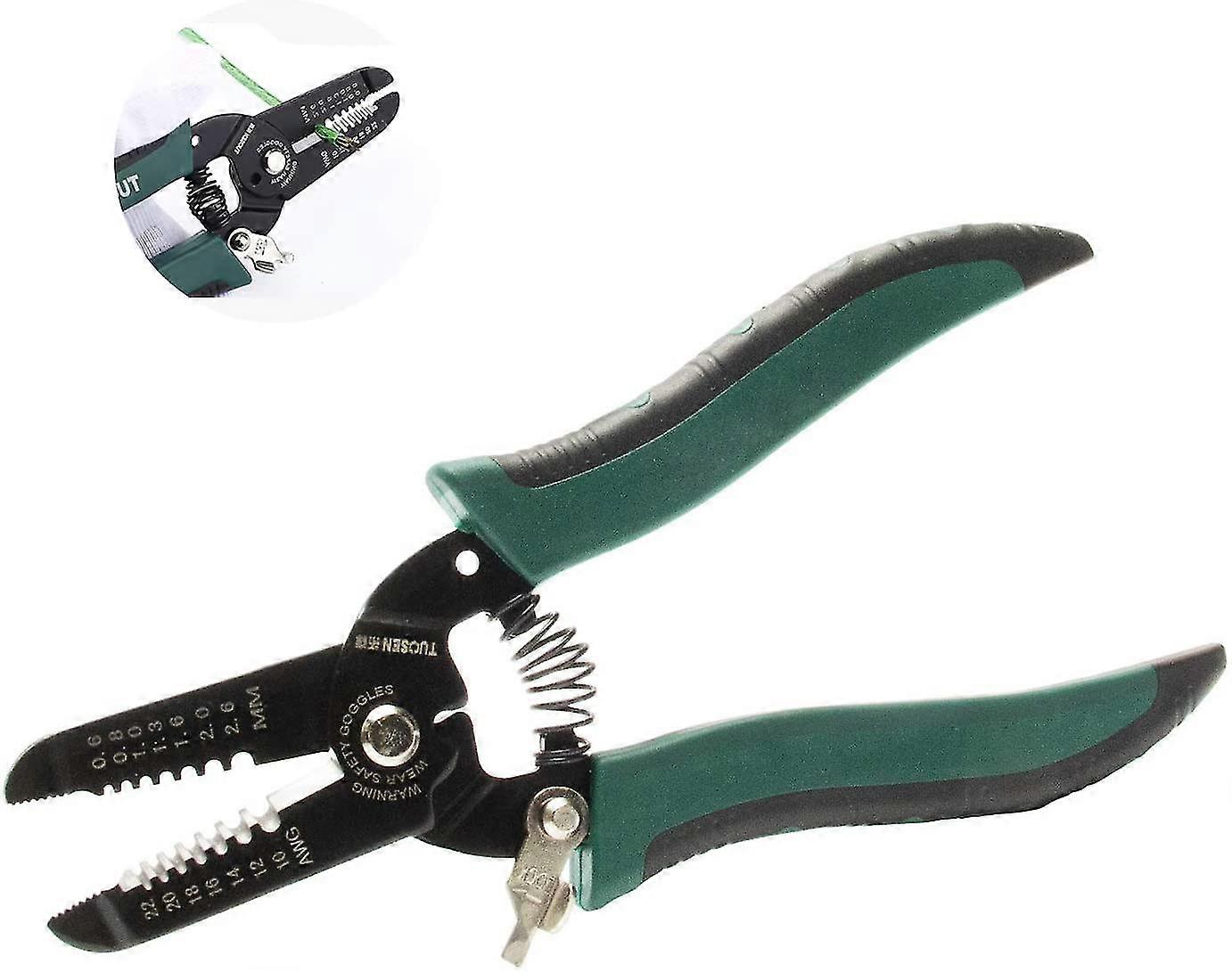 Wire Stripper, Wire Stripper, Cable Cutter, Multi-Function Crimping Pliers, Wire Stripper Cutter