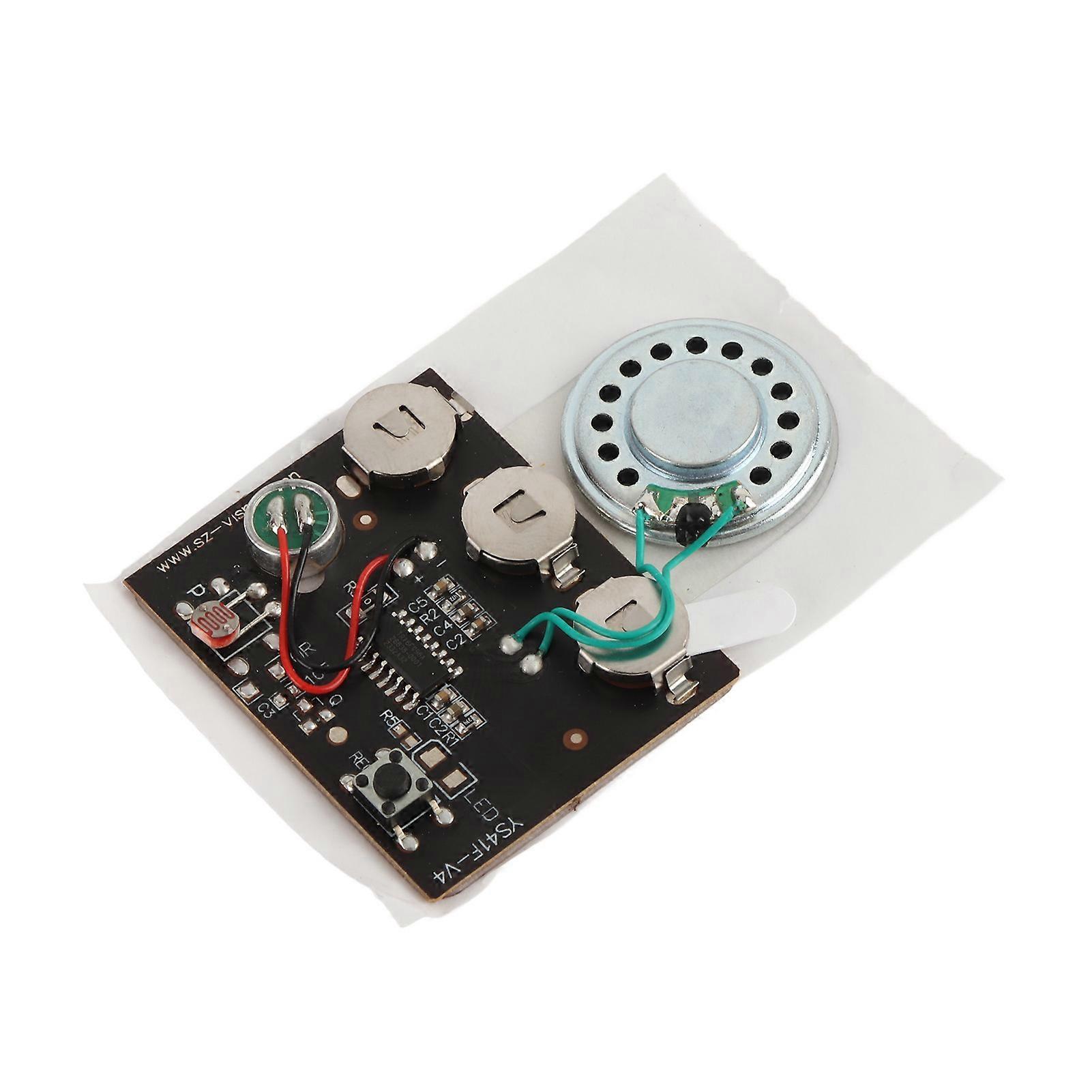 Recordable Music Sound Voice Module Chip 27s with Photosensitive Control and Button Battery 0.5W