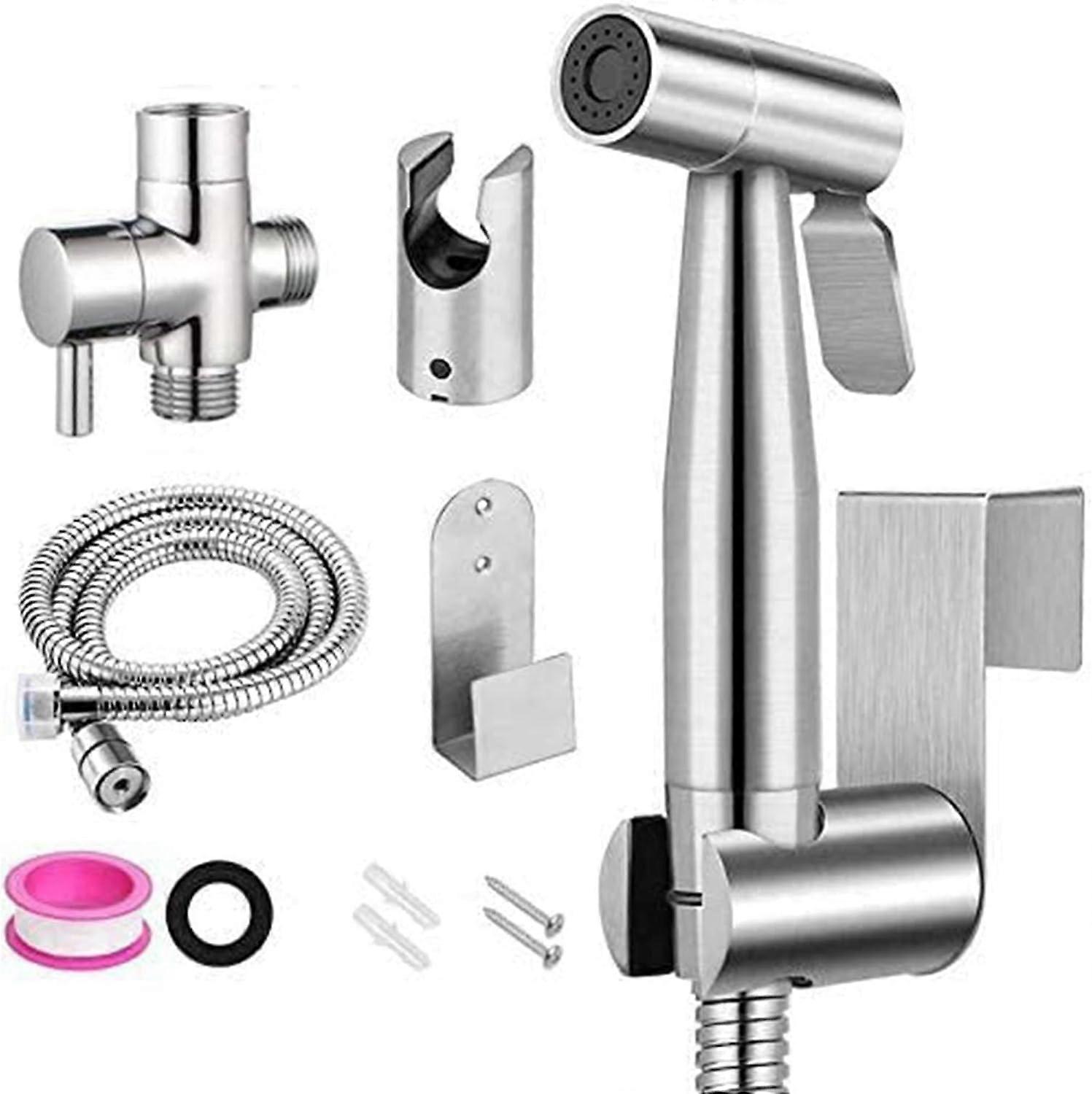 WC-Zerstäuber Bidet Handbrause-Set mit Hakenhalter