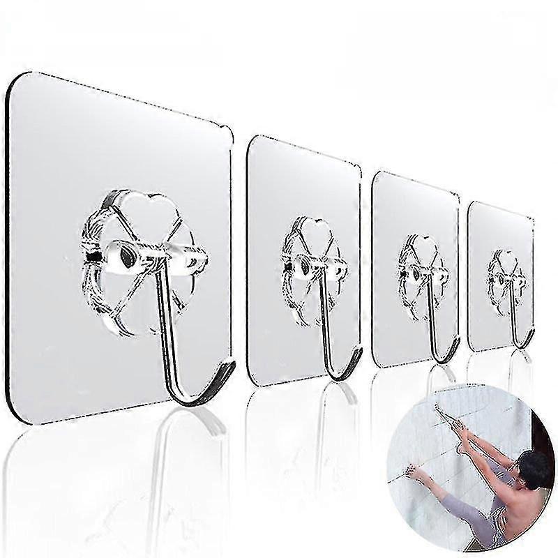 20pcsウォールフック粘着棚サポートペグドリルフリーネイル-YGWL