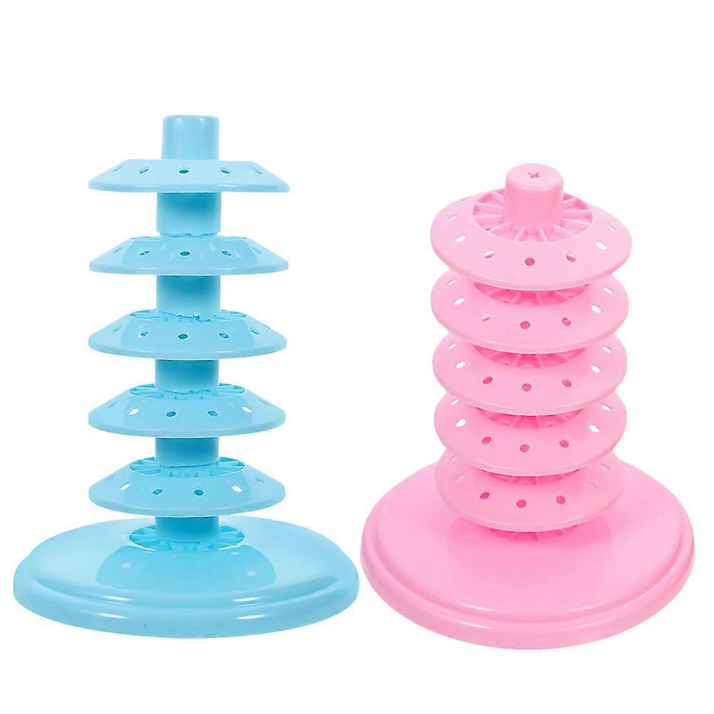 2pcs Multi-hole Lollipop Holder Party Lollipop Stand Lollipop Display Rack Lollipop Rack