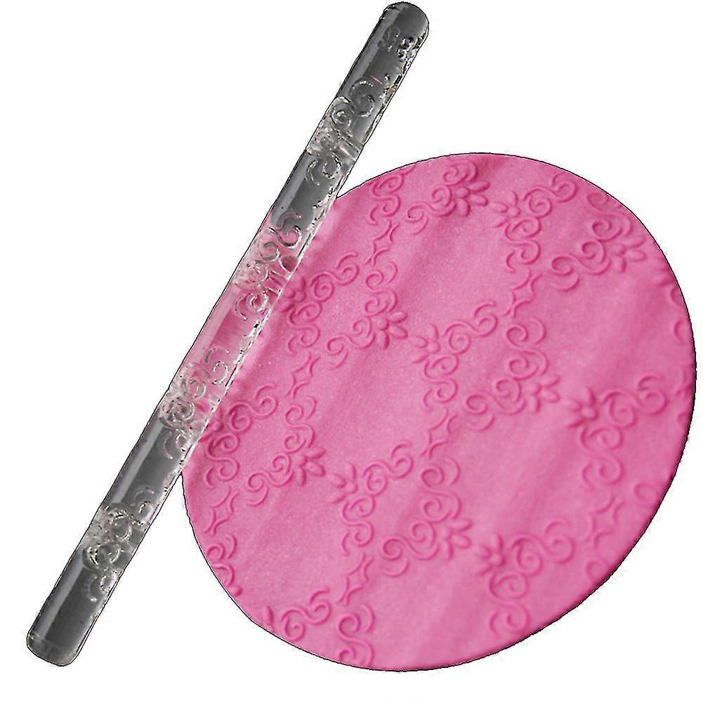 High Quality Acrylic Rolling Pin for Pastry and Fondant - DIY Cake Decorating Tool
