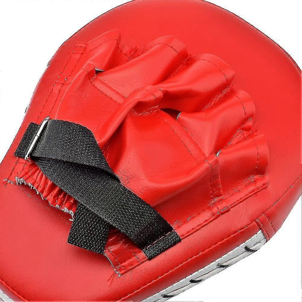 U Hand Pads Plate Pads Pre-Curved Trainer Pads Punch Pads Coaching Pads 1 Pair Of Kickbo