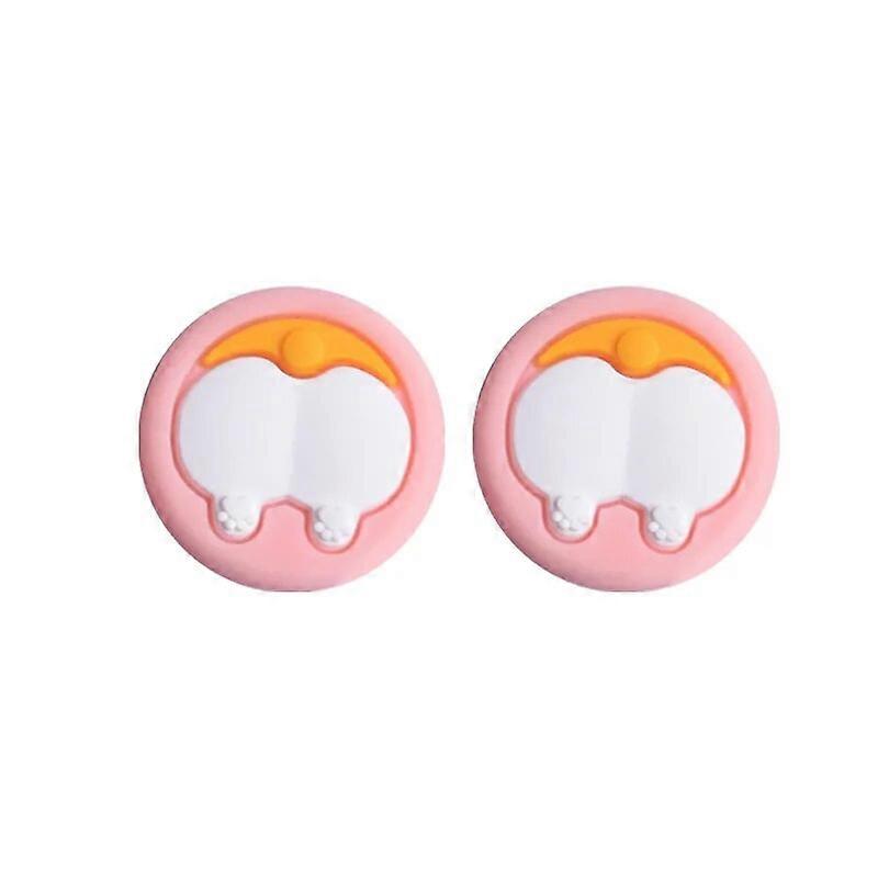 2pcs Silicone Thumb Stick Grip Caps For Nintendo Switch/Lite/Oled case Controller Joystick  Accessories Handle Button Cap cover