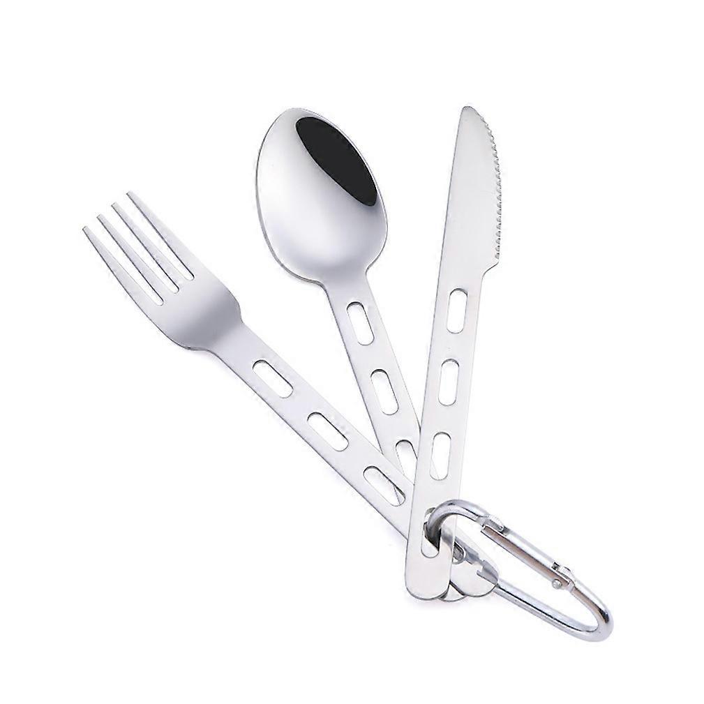 3pcs Cutlery Set Tableware Knife Spoon and Fork Stainless Steel