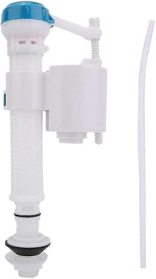 Flush Valves Push Button Fill Button Toilet Cistern Flush Push Button For Toilet Cisterns Cistern Siphon Bathroom Blue+white G1/2(plastic)