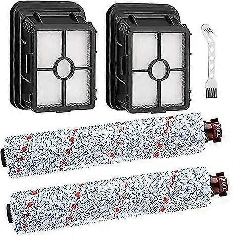 Machine-Ya Multi Surface Pet Brush Roll Filter Replacements Compatible with Bissell CrossWave