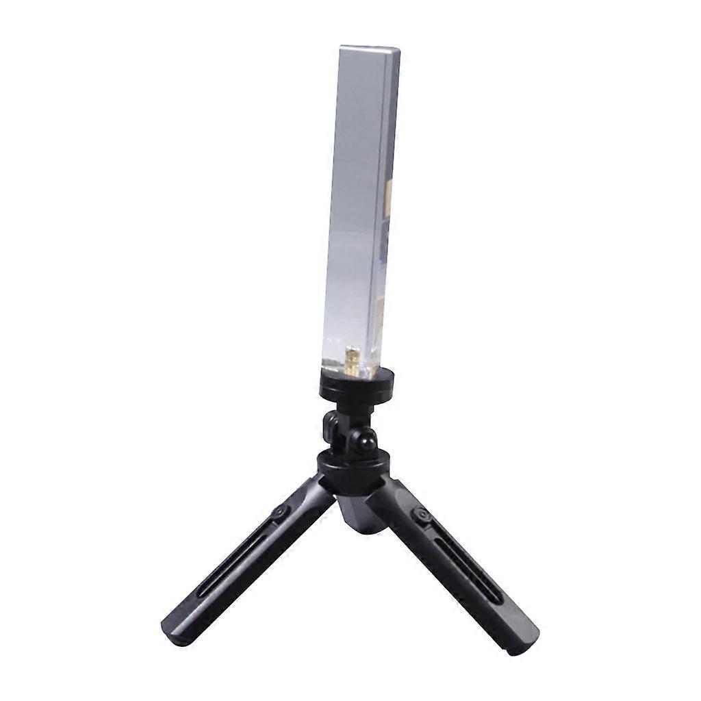 Glass Triangular Prism with Stand & 1/4 In Thread Photo Shooting Photography