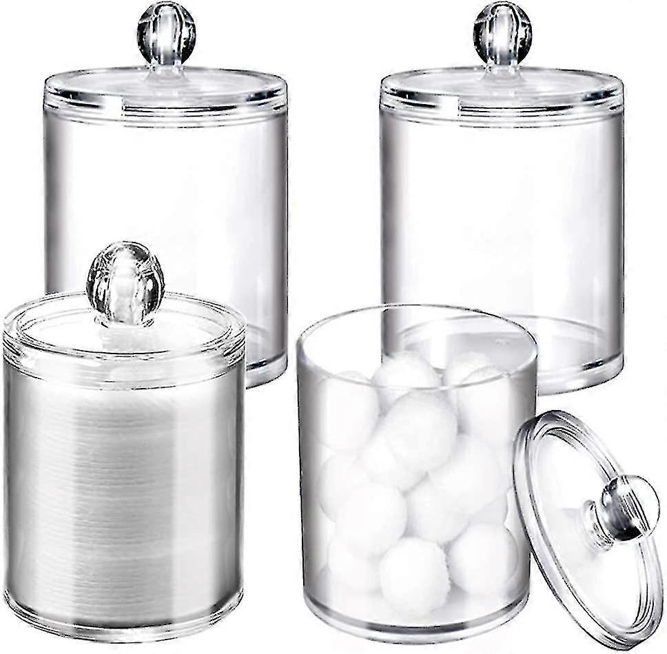 4-pack plastic wattenstaafje ball pad houder