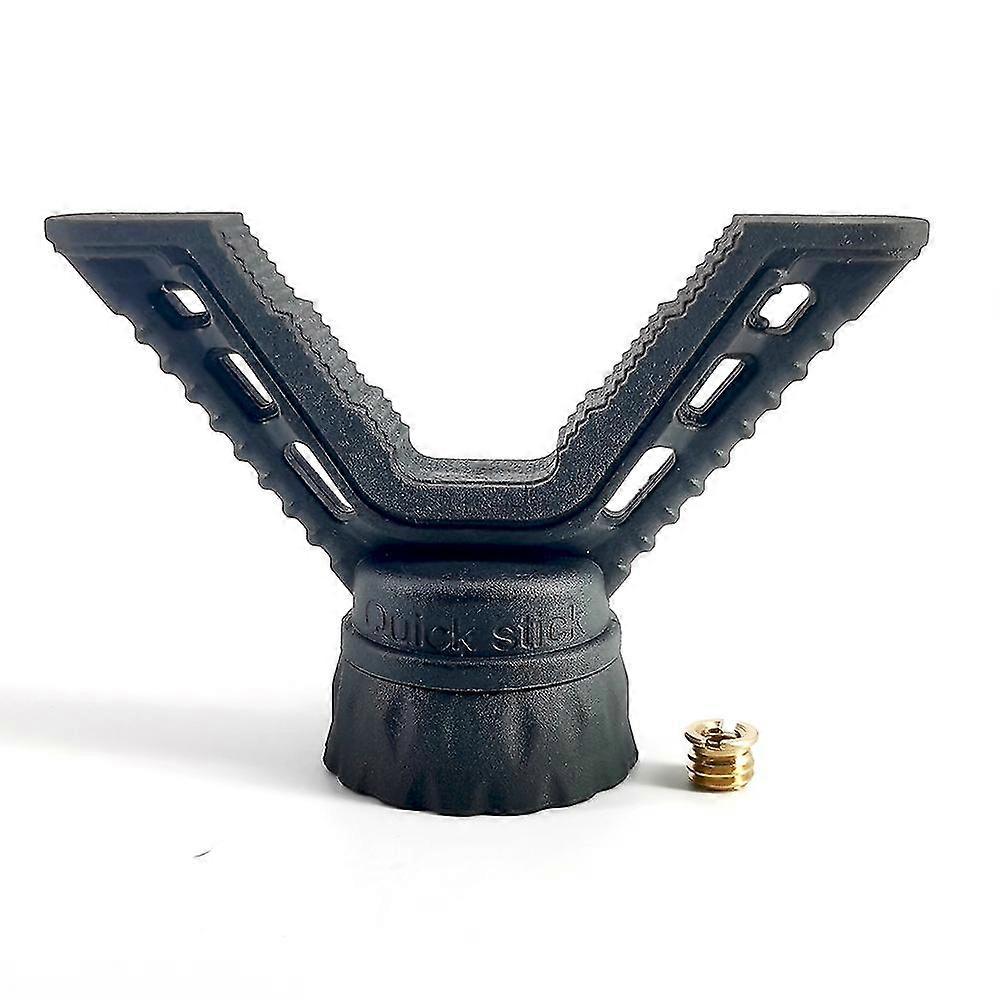 Tactical Hunting Accessories Shooting Rest Gun Rest Rifle Holder Top Mount Attachment Tripod Stick Head For Rifle Shotgun
