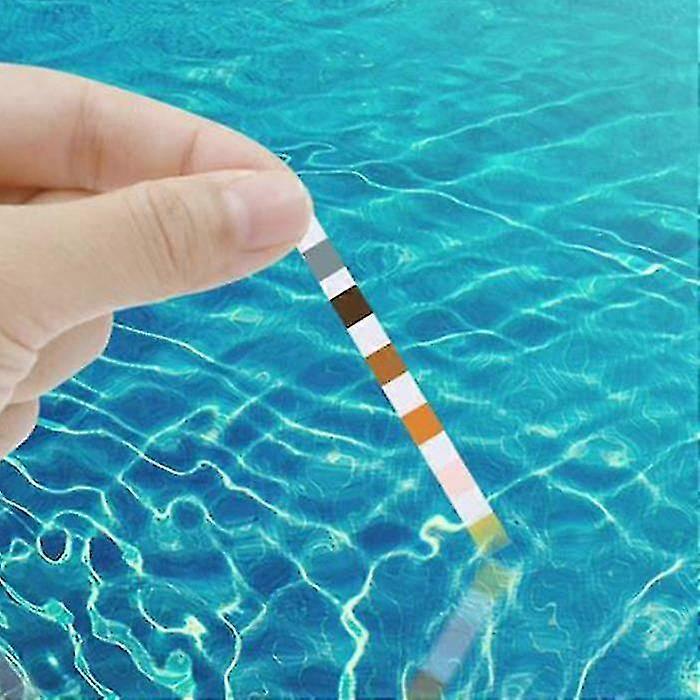 Pool Test Paper Chlorine Residual Ph Test Strip(1 Pcs, Color)-MXBC