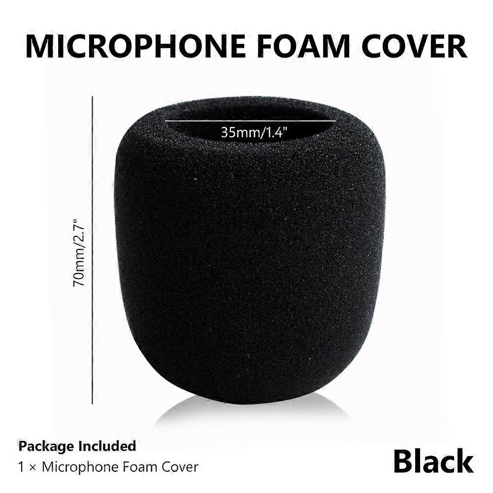 7x3.5CM Microphone Mic Foam Cover Microphone Headset Grill Windscreen Sponge Foam Cover For Handheld Stage Microphone