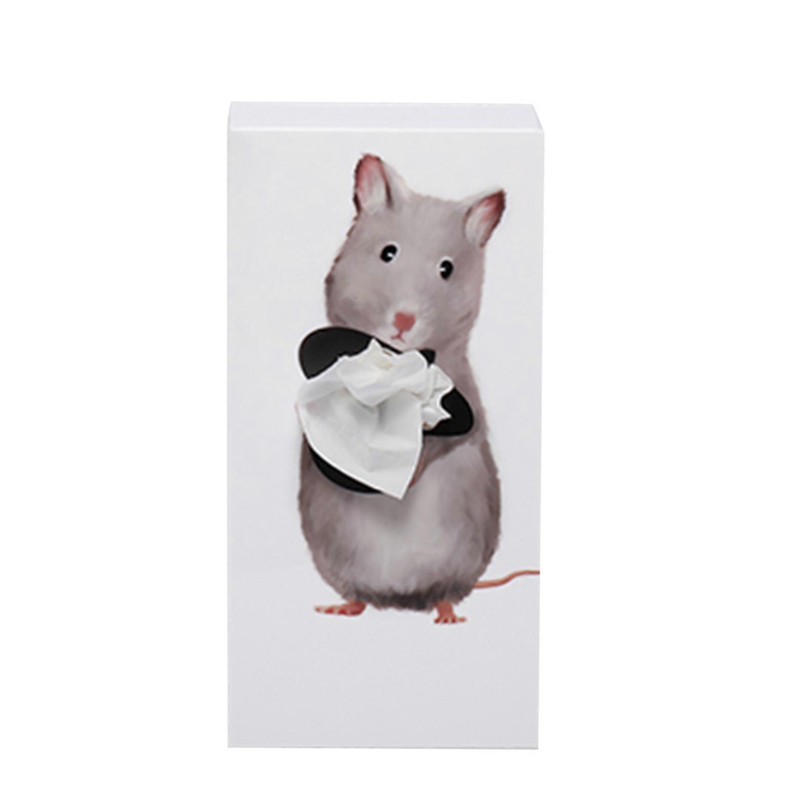 אנימציה אנימה קופסת רקמות בעלי חיים, קופסת רקמות חתול ארנב, תיבת נייר יניקה לכלבים, שולחן עבודה חמוד קישוטים דקורטיביים חדש