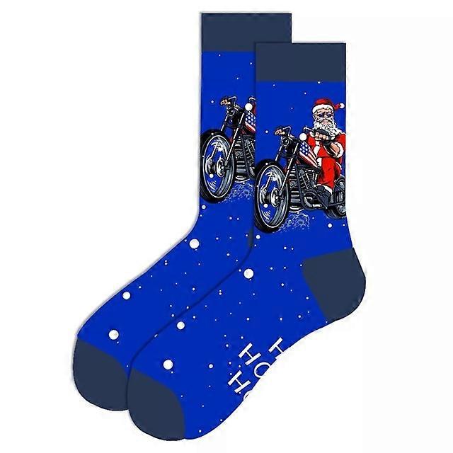 men women socks new arrival Christmas socks elk Santa Claus snowflake happy funny fashion Explosion socks-4