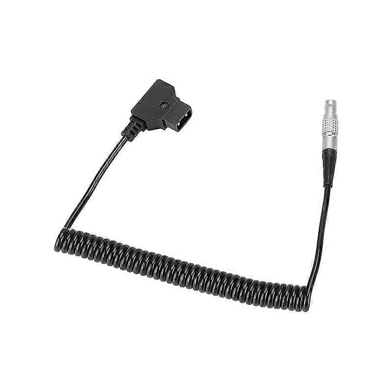 Lanxri D-Tap To 2 Pin 0B Male Coiled Power Cable