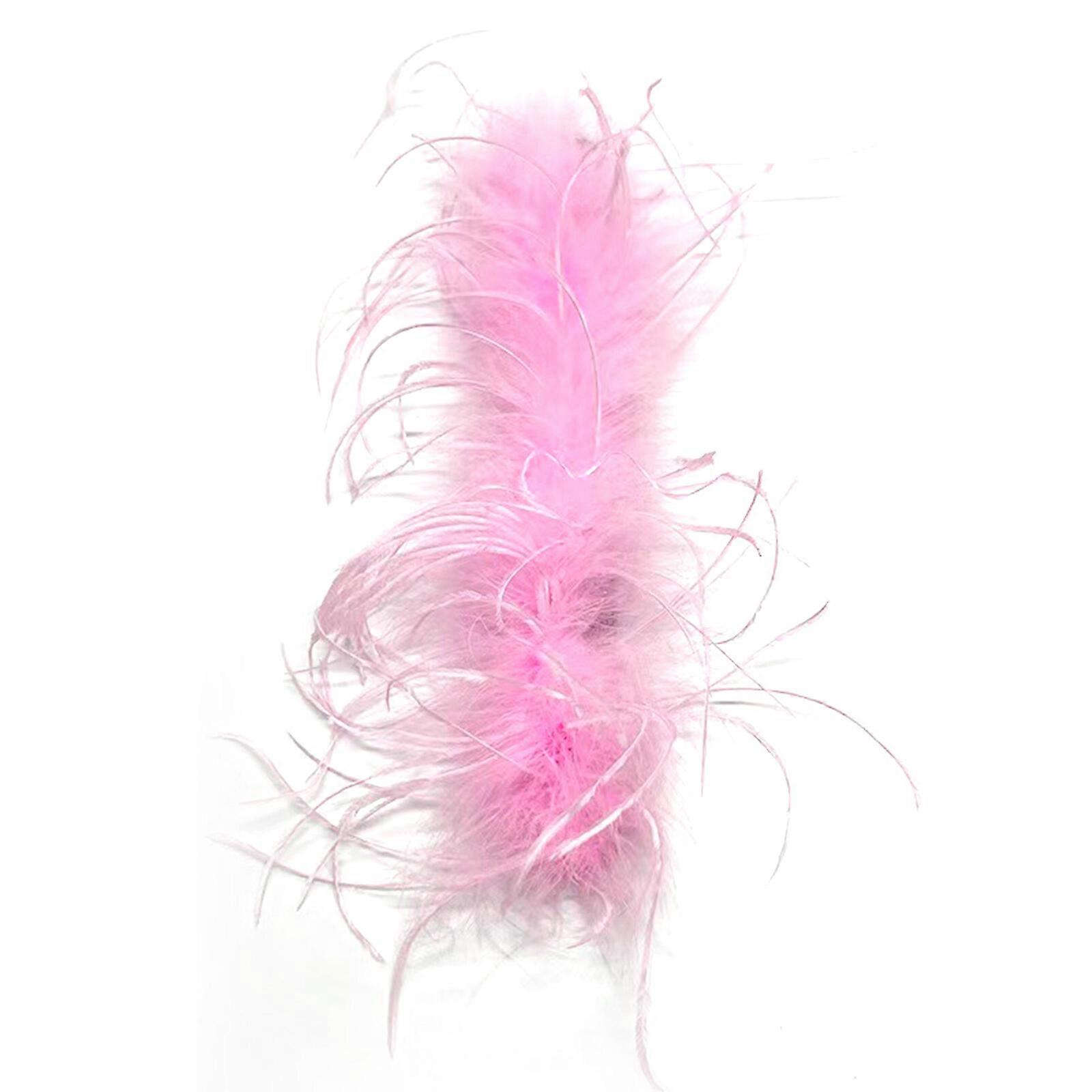 New Upgrade Feather Slap Bracelet Wrist Feather Cuffs Feather Wristband Ponytail Hold