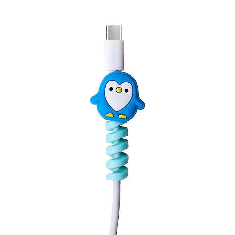 Cute Glossy Silicone Cable Case Organizer for Data Cord JIKAIX