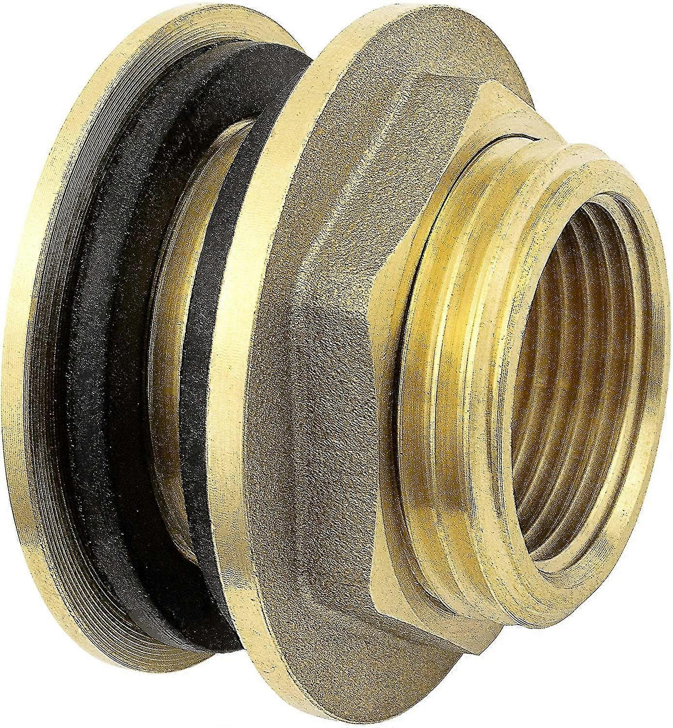 2pcs Bulkhead 3/4 Inch High Quality Stainless Bulkhead Bulkhead For Water Taps, Rain Barrel, Container, Ibc Tank