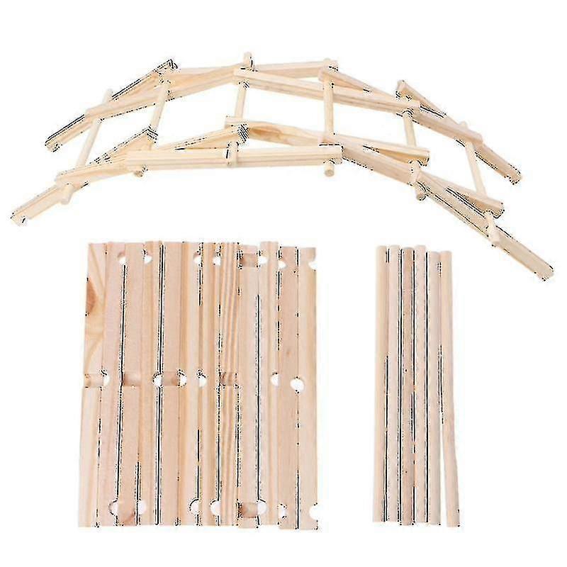 Da Vinci Bridge Pathfinders Hout Constructie Model Kit Bouwstenen Kids Toybest Shiyi