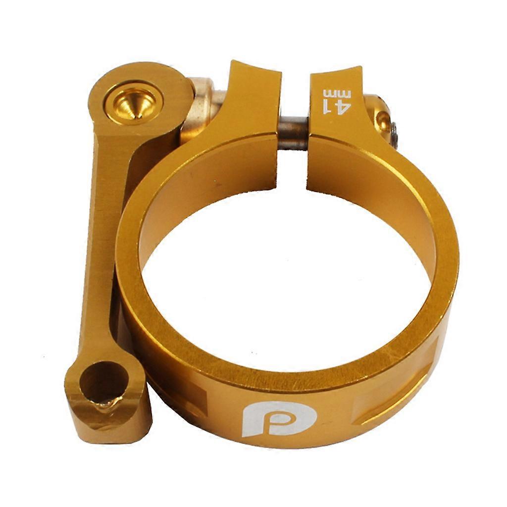 Saddle Post Clamp, aluminiumslegering, Quick Release 33.9mm sykkellåsklemme