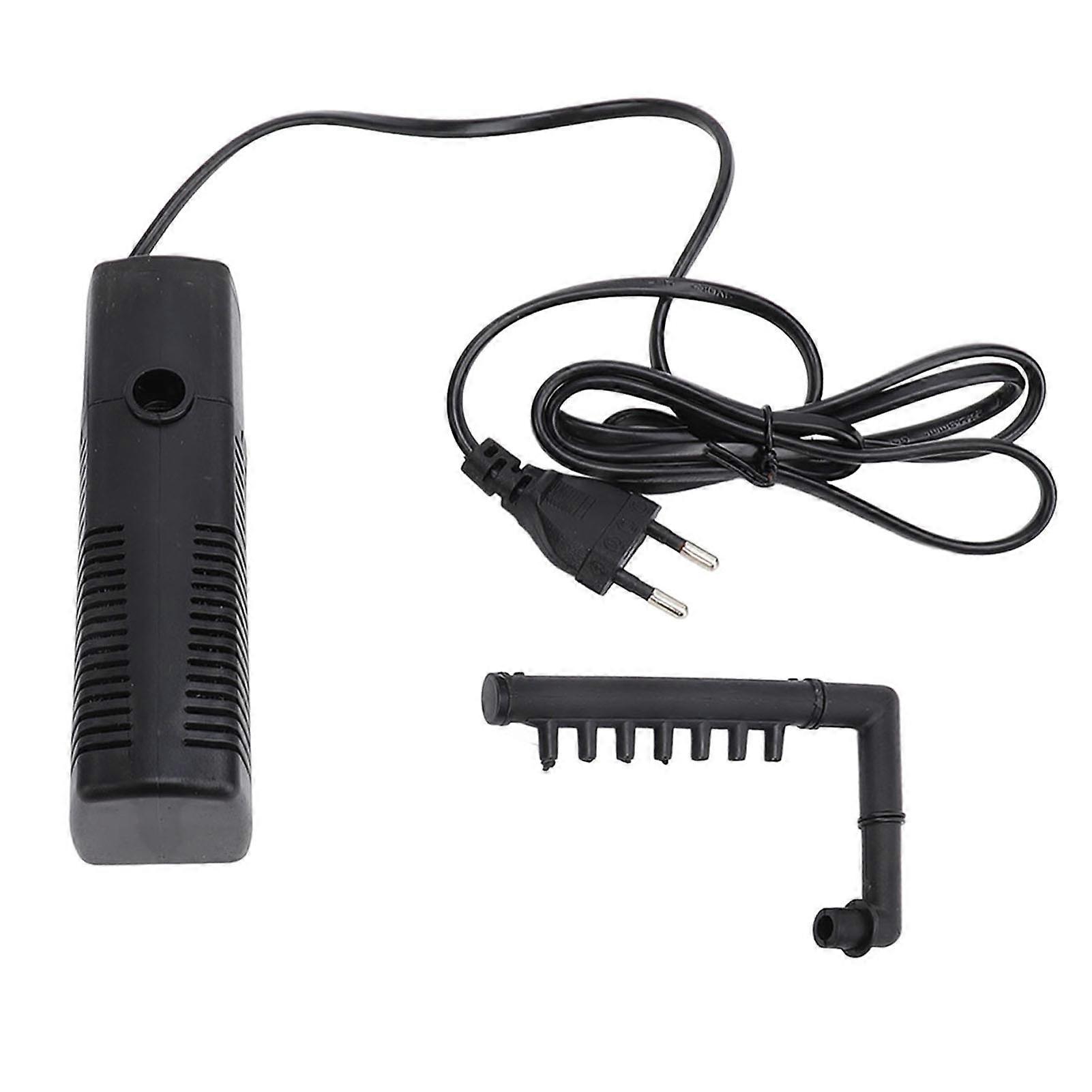 5W 119GPH 2.6FT Submersible Pump High Pressure IP68 Super Quiet Small Fountain Pump with Nozzle for Aquarium Pond Fish Tank EU Plug 220-240V