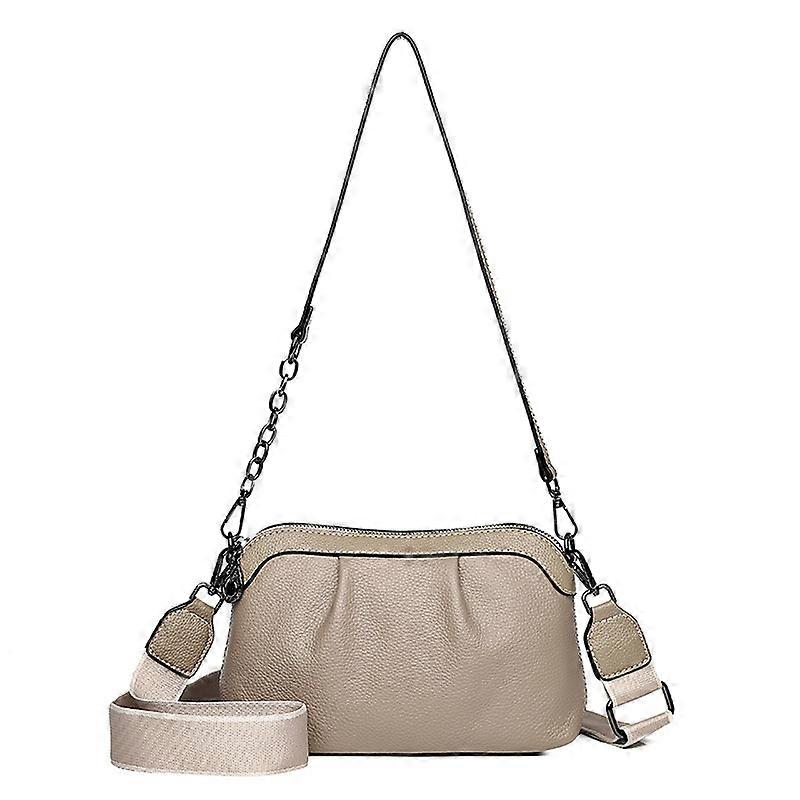Shoulder Bag Handbag Purse For Women Soft Leather Hobo Bag Crossbody Pleated Dumpling Bag With 3 Adjustable Straps