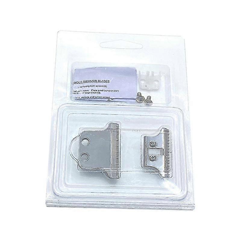 2-hulls klipper-blad kutter erstatning hårtrimmer blader for 8081 8171 sølv
