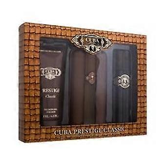 Cuba - Prestige Set de regalo EDT 90 ml, gel de ducha 200 ml y loción para después del afeitado 100 ml 90ml