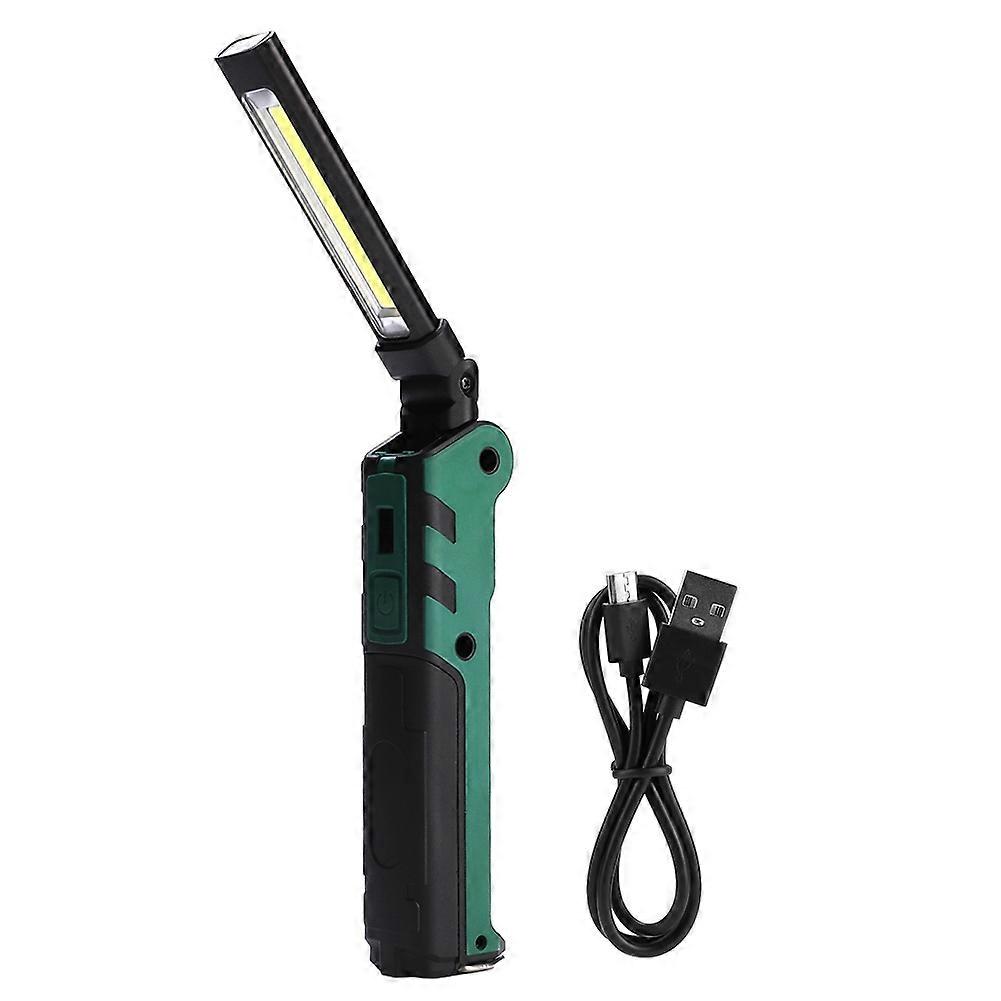 Foldable Outdoor USB Rechargeable LED Light Lamp with Strong Magnet & Hook