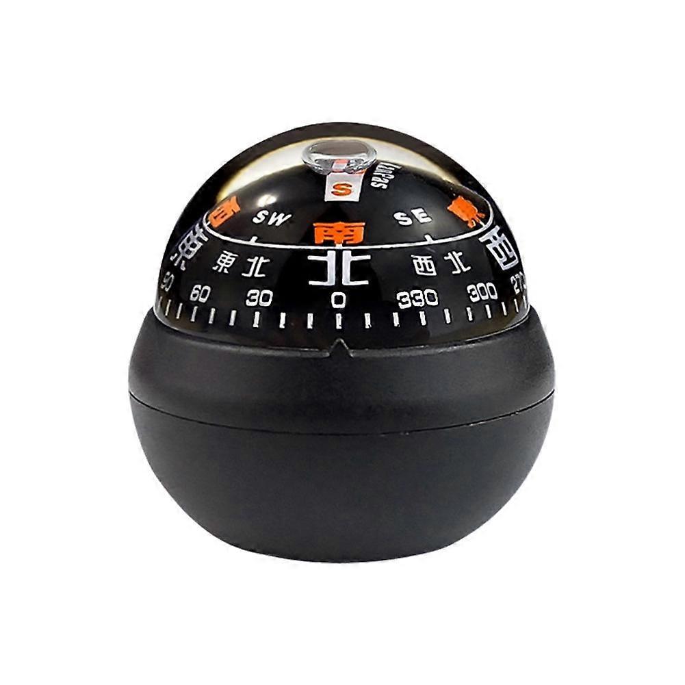 Compass for Car Dashboard Compass Ball Shockproof Waterproof Luminous Ball